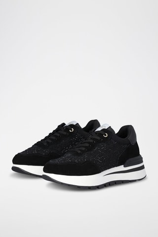 Baskets en cuir Amazing - Doré et noir