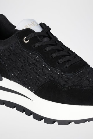 Baskets en cuir Amazing - Doré et noir