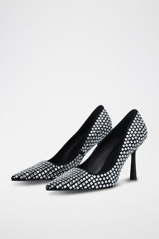 Escarpins en cuir de chèvre - Noir