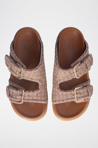 Mules Loren - Noir et marron