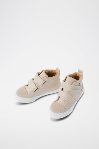 Baskets montantes Beige