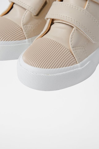 Baskets montantes Beige