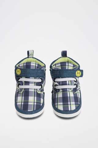 Baskets - Bleu et jaune
