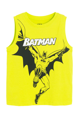 Débardeur Batman La Ligue des Justiciers DC Comics - Vert fluo