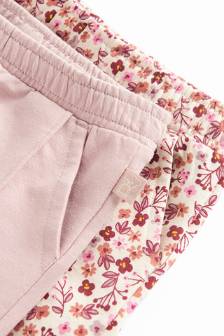 2 pantalons - Rose et écru