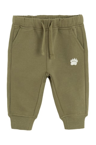 2 joggings - Kaki et marron