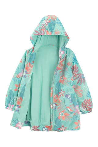 Veste à capuche - Turquoise