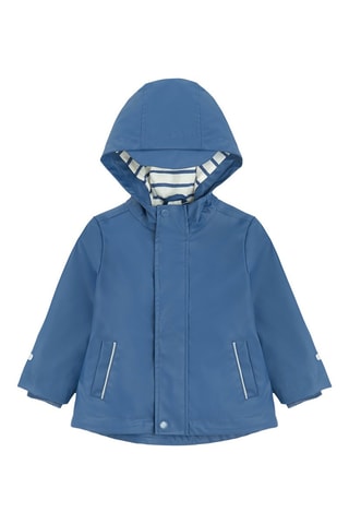 Imperméable à capuche - Bleu marine