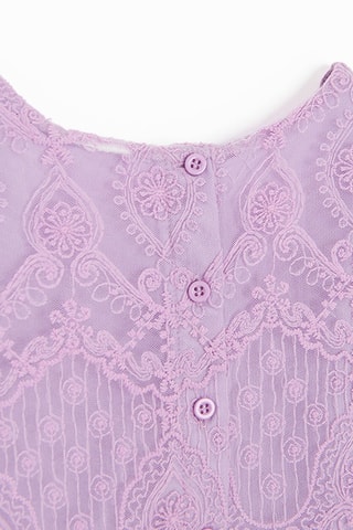 Robe en dentelle - Rose