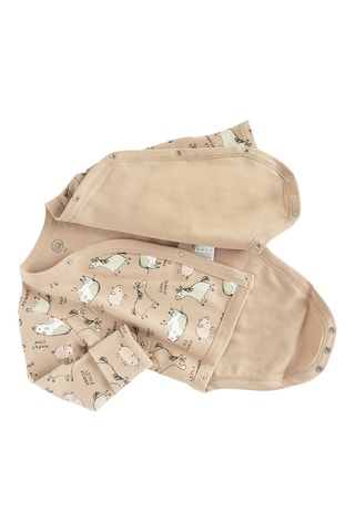 2 bodys - Ecru et beige