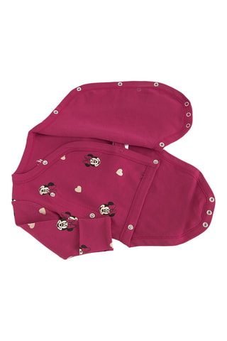 2 bodys Minnie Disney - Blanc et bordeaux
