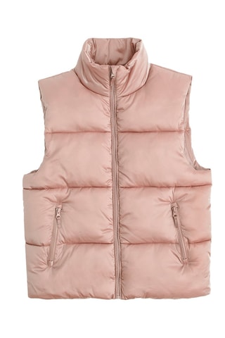 Doudoune sans manches - Rose