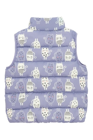 Doudoune sans manches - Violet