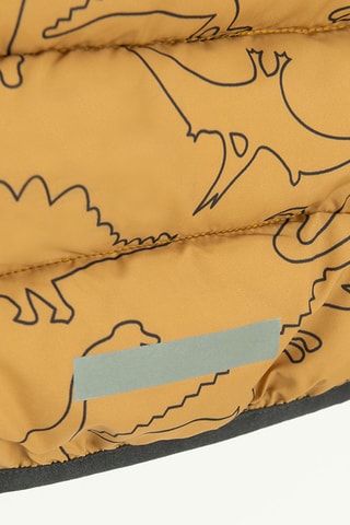 Doudoune sans manches - Marron clair et anthracite