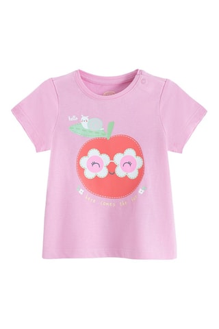2 t-shirts - Rose et blanc