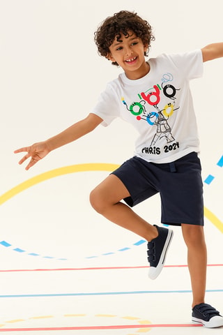 T-shirt Jeux olympiques Paris 2024 - Blanc