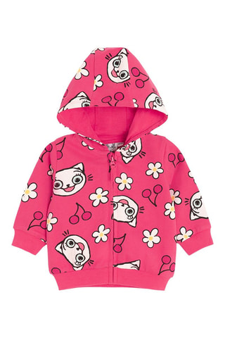 Sweat à capuche Kicia Kocia - Rouge