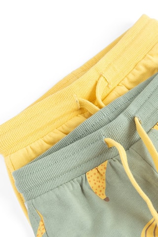 2 shorts - Kaki et jaune