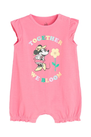 2 Combinaisons Minnie Disney - Ecru et rose