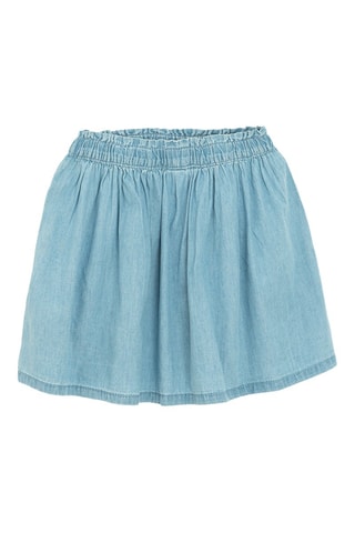 Jupe en jean - Bleu cobalt