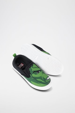 Slip-on Hulk Avengers Marvel Vert et noir
