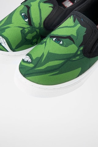 Slip-on Hulk Avengers Marvel Vert et noir
