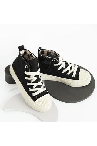 Baskets montantes - Noir