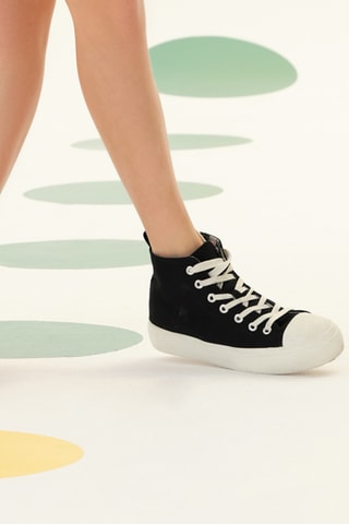 Baskets montantes - Noir