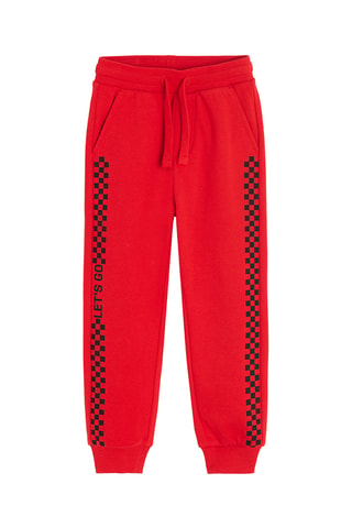 2 joggings - Noir et rouge
