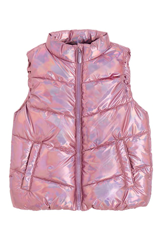 Doudoune sans manches - Rose