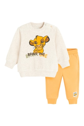 Sweat et jogging Simba Le Roi Lion Disney - Beige et orange