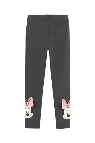 2 leggings Minnie Disney - Fuchsia et noir