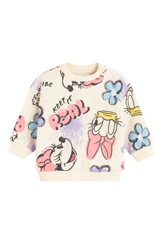 Sweat et jogging Minnie et Daisy Disney - Beige