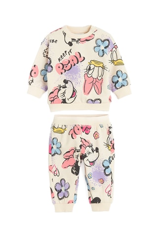 Sweat et jogging Minnie et Daisy Disney - Beige
