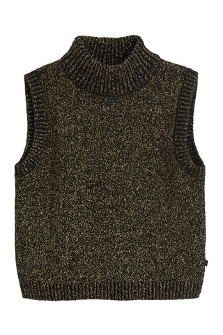 Pull sans manches - Noir
