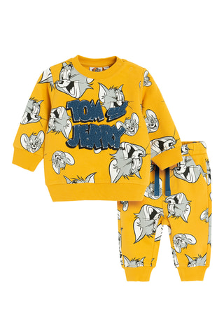 Sweat et jogging Tom et Jerry - Jaune