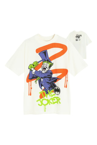 T-shirt Batman La Ligue des Justiciers DC Comics - Blanc