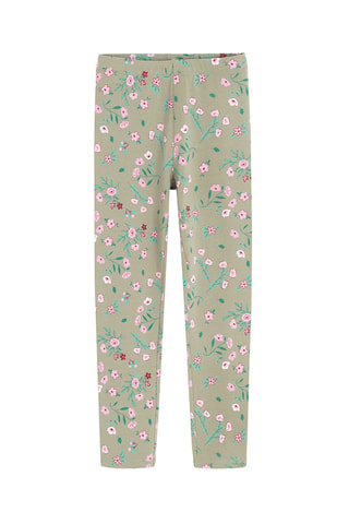 3 leggings - Corail et noir