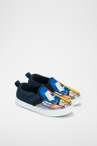 Baskets Captain America et Iron Man Avengers Marvel - Bleu marine
