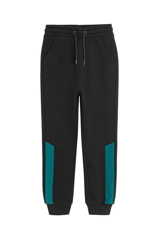 2 pantalons - Noir et camel
