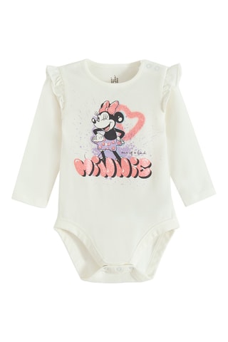 Body Minnie Disney - Ecru