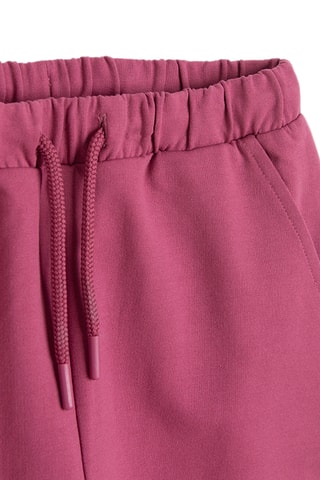 Sweat à capuche et pantalon - Blanc et rouge brique
