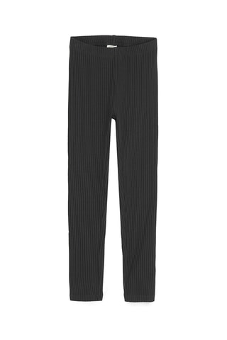 2 leggings - Noir et gris clair