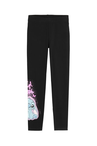 2 leggings Stitch Lilo et Stitch Disney - Violet et noir