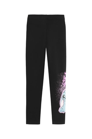 2 leggings Stitch Lilo et Stitch Disney - Violet et noir