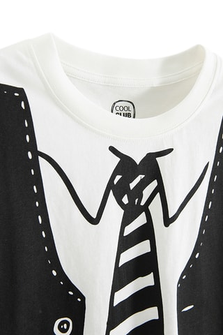 T-shirt - Blanc et noir