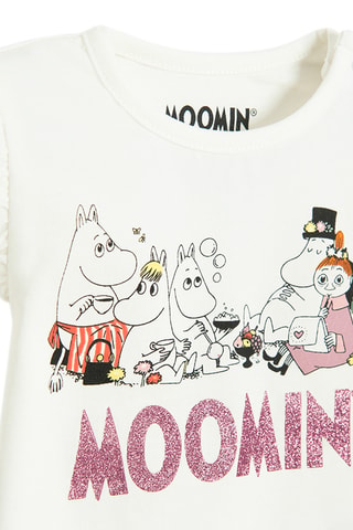Body Les Moomines - Blanc