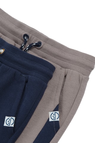 2 joggings - Bleu marine et beige