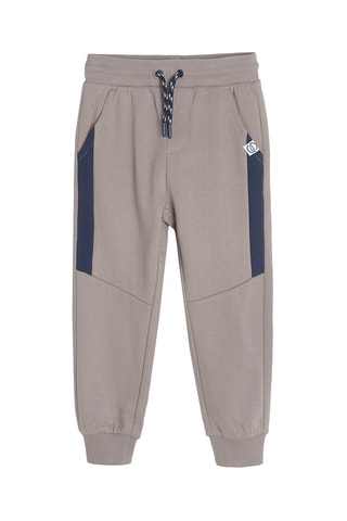 2 joggings - Bleu marine et beige