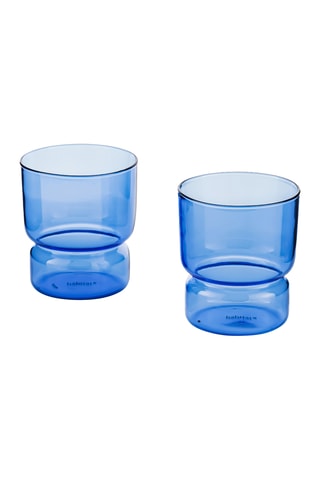 2 verres à eau en verre borosilicate Ambra - 30 cl